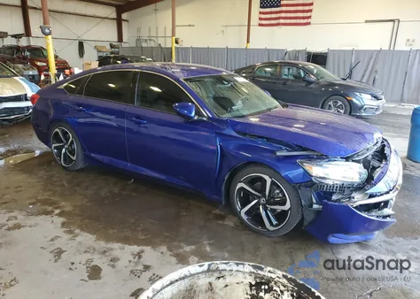 2020 Honda Accord Sport из США, поврежденный, VIN 1HGCV1F30LA150065